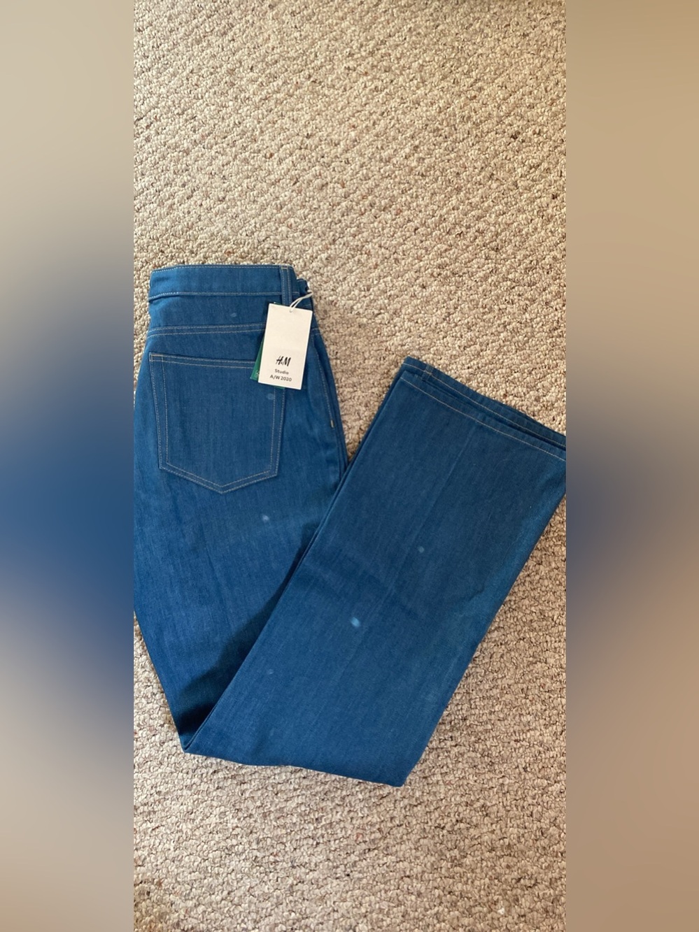 H&M Women's High-Rise Straight Jeans